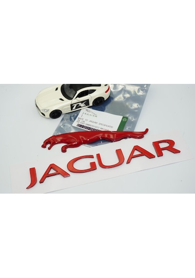 Dk Tuning Jaguar Panter Kırmızı Abs Bagaj Yazı Logo Oem Ürün