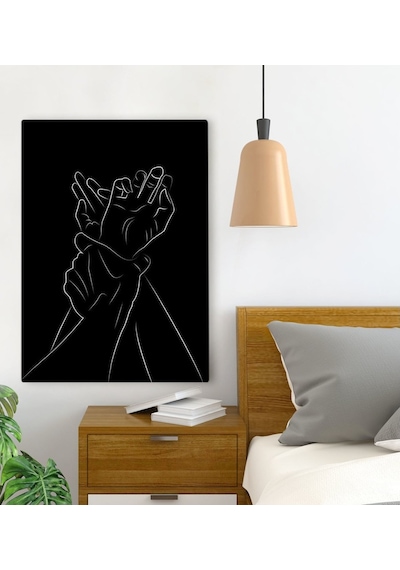 Bk Gift Yatak Odası Konseptli Kanvas Tablo 70X100Cm-25 (551113702)