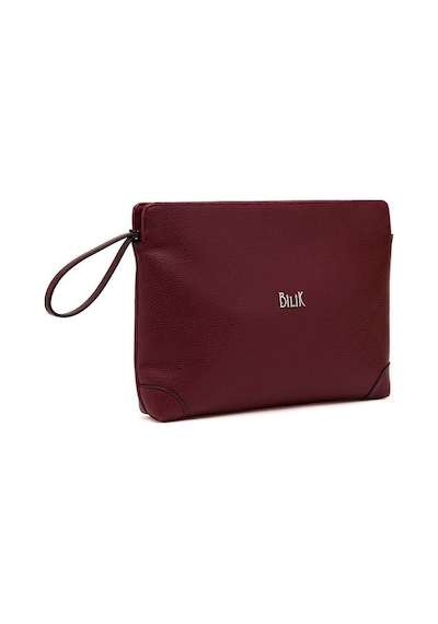 Bilik Deri Bordo Rölax Kadın Portföy & Clutch Çanta Mtş 30 001