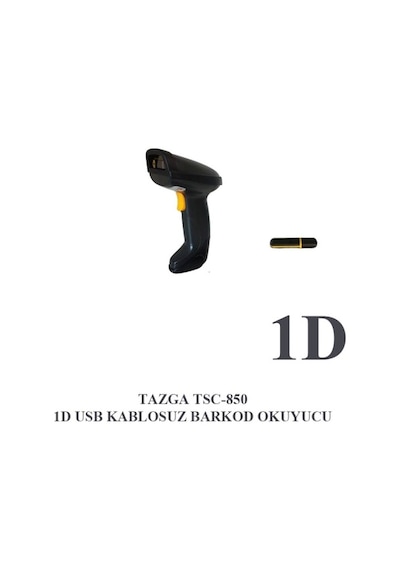 Tazga Tsc-850 1D Kablosuz Barkod Okuyucu