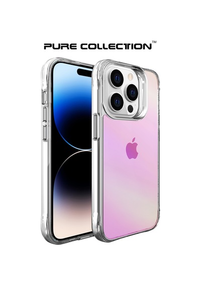 Bix Apple Uyumlu iPhone 14 Pro Max Pure Rainbow Renk Geçişli Şeffaf Kılıf Çizilmeye Dayanıklı Darbe Emici Pembe Bix Apple Uyumlu iPhone 14 Pro Max Pure Rainbow Renk Geçişli Şeffaf Kılıf Çizilmeye Dayanıklı Darbe Emici Pembe