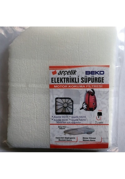 Arçelik S 4240 A Uyumlu Motor Koruma Filitresi Uyumlu