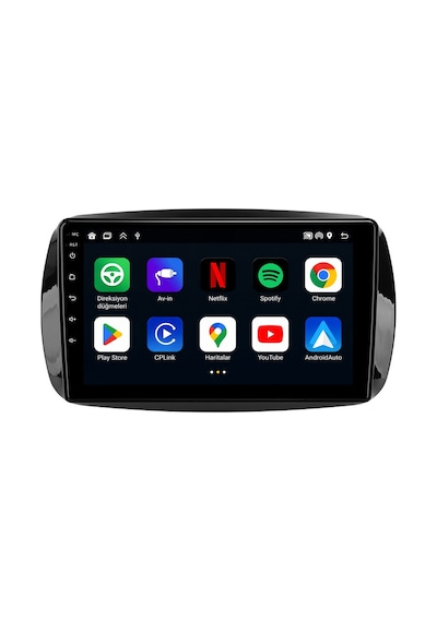 Smart Forfour 2015-2019 Android Multimedya Carplay Android Auto Navigasyon Kameralı 8gb Ram 64gb 9"