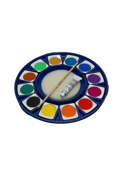 Dyes Palet Pelikan Tabletli 13lü Sulu Boya