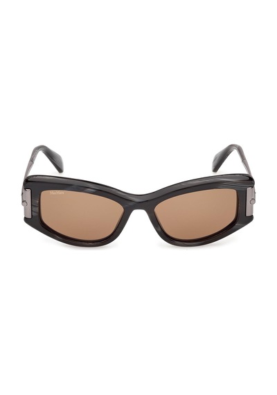 Maxmara Mm0189 63e Kadın Güneş Gözlüğü Siyah