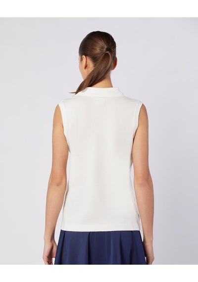 Kappa Tennis Wws Slim Tur Kadın Beyaz Regular Polo Yaka Tişört