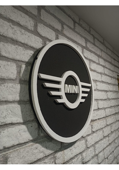 Mini Cooper Logo 50x50 Mini Cooper Araç Logo Mini Cooper Marka Logo Mini Cooper 3d Logo