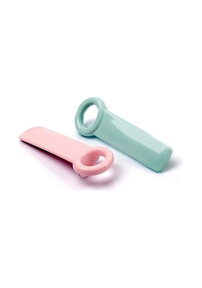 2 Adet Sert Plastik Kavanoz Açma Aparatı & Pratik Renkli Açacağı Gazoz Kapağı Açacağı Çok Renkli Diğer