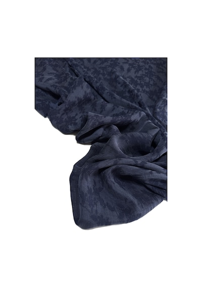 Jakarlı İpek Cupro Kumaş En 120 Cm Parlak Dökümlü Elbise, Gömlek, Kimono, Takım Ve Pantolon 1200 -9 Mavi
