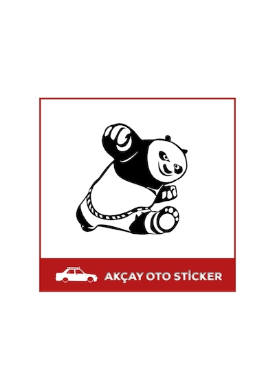 Kung Fu Panda Sticker Kungfu Sticker Araba Sticker Oto Sticker
