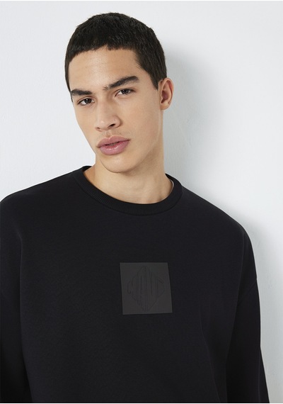 Mavi - Mavi Baskılı Siyah Sweatshirt 0s10530-900 Siyah
