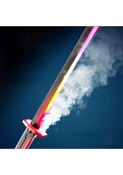 Spark Knife Kıvılcım Duman Çıkaran Metal Çarpışma Sesli Işıklı 80 Cm Işın Kılıcı