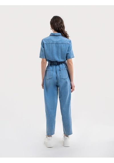 LOFT Regular Fit Kadın Tulum Lf2036037 Q1.v1 Denim