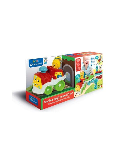 17848 Baby Clementoni - Bebek Hayvanlar Treni +9 Ay