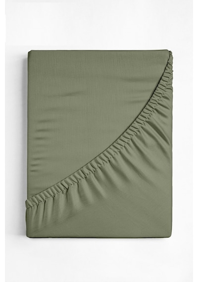 Lionas Tek Kişilik Penye Lastikli Çarşaf 100 X 200 Cm Haki Haki