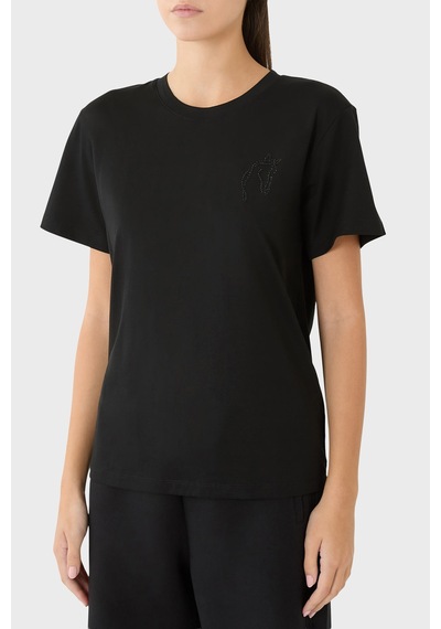 Emporio Armani Bayan T Shirt Ew003970 Af10003 Uc001 Siyah Siyah