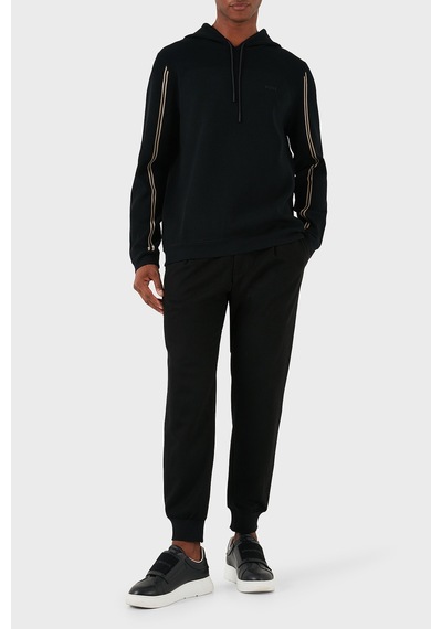 Boss Erkek Sweat 50523284 001 Siyah Siyah