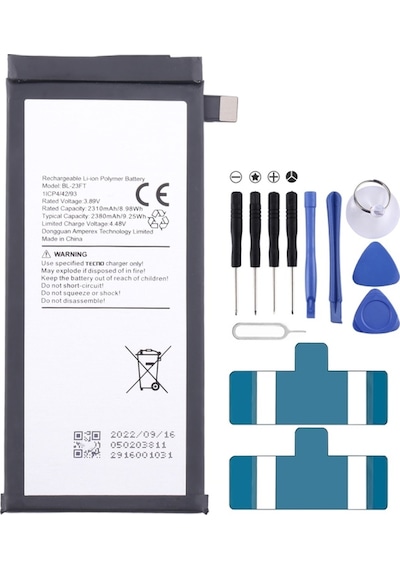 Cbtx Tecno Bl-23ft Pil Değişimi İçin 3.89v 2380mah