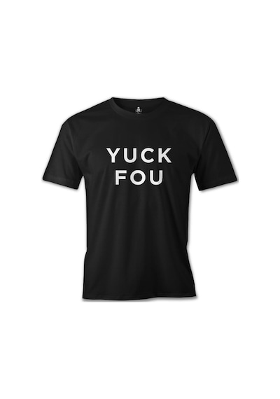 Yuck Fou Siyah Erkek Tshirt