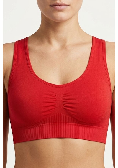 Fit Women Kalın Askılı Pedsiz Büstiyer Korsesi Seamless 5050