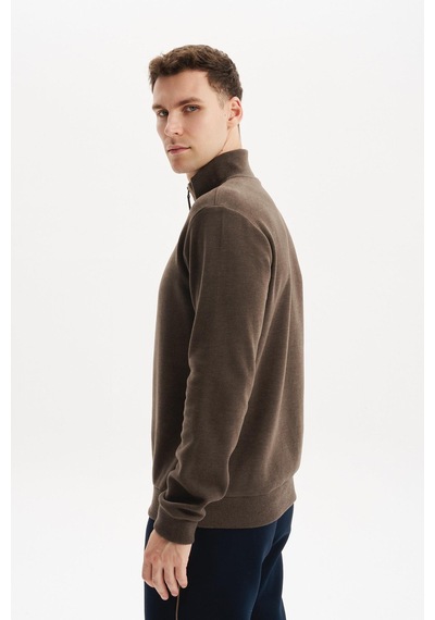 AR-MA Arma Erkek Regular Fit Yarım Fermuar Dik Yaka Sweatshirt Selanik Örme %65 Pamuk %35 Polyester K30554698102 Kahverengi AR-MA Arma Erkek Regular Fit Yarım Fermuar Dik Yaka Sweatshirt Selanik Örme %65 Pamuk %35 Polyester K30554698102 Kahverengi