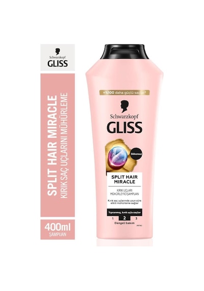 Schwarzkopf Gliss Split Hair Miracle Şampuan 6 x 400 ML