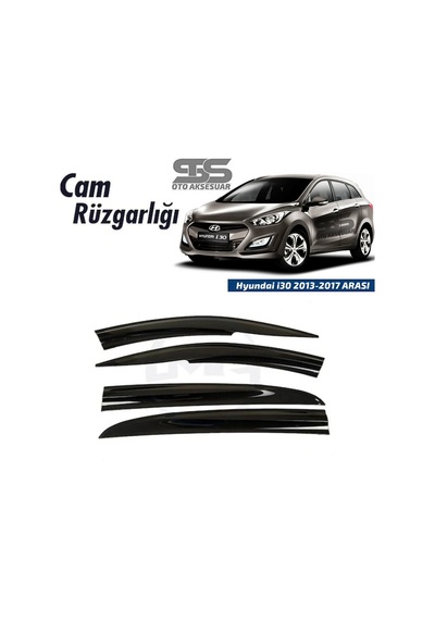 Cam Rüzgarlığı Hyundai İ30 2013-2017 Arası Mügen Tip Piano Black