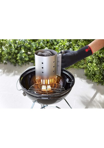 Kompakt Rapidfire Barbekü Şömine  , 15 Cm İki Güvenlik Saplı Alüminyum Barbekü Yangın Marş Marş Çelik Barbekü Kömür Brülörü Weber Barbekü Aksesuarları - Küçük 7447 Enerji Sınıfı A