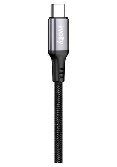 Type C Hızlı Şarj Kablosu Type-c To Type-c, 60w, 480mbps, 2m, Pd, Örgü, Led Ekran V0201010 S