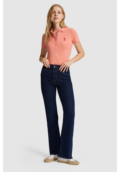 U.S. Polo Assn. U.s. Polo Assn. Kadın Mercan Tişört Basic 50321798-vr204 Coral U.S. Polo Assn. U.s. Polo Assn. Kadın Mercan Tişört Basic 50321798-vr204 Coral