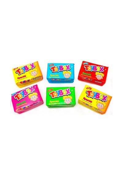 Toybox Oyuncaklı Meyve Aromalı Şekerli Sakız 30 x 5 G