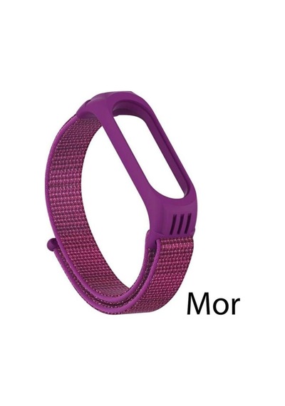 Xiaomi Mi Band 5 Mi Band 6 Mi Band 7 İle Uyumlu Loop Örgü Spor Kordon Kayış