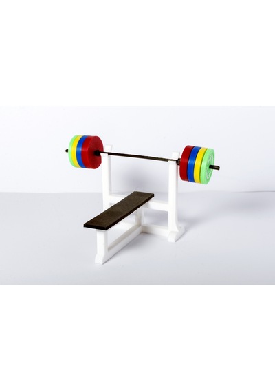 Koleksiyon Dummy Figür Bench Press Yapan Hareketli Eklemli Pozlanabilir Figür
