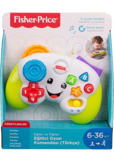 Fisher-Price Eğlen ve Öğren Eğitici Oyun Kumandası Türkçe FWG23