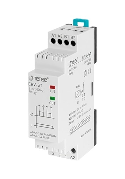 Erv-st Start Stop Rölesi, Klasik Kutu, 220v Ac 50-60 Hz. ,