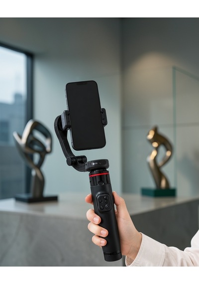 Aı Gimbal Selfie Stick Yüz Takipli Katlanabilir Tripod Uczzpdc22gimbel-4 Diğer
