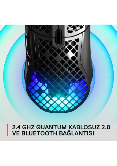 SteelSeries Aerox 5 Kablosuz RGB Oyuncu Mouse