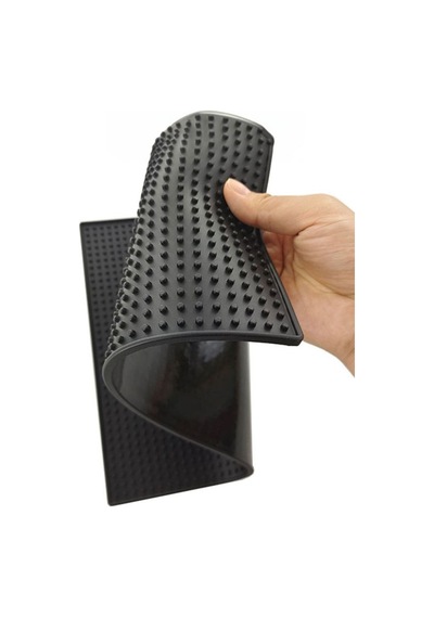 30x45 Cm. 5 Mm. Mat Siyah Renk Büyük Bar Lastiği Cin920