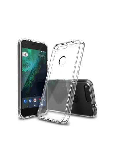 Ringke Fusion Pixel Xl İle Uyumlu Kılıf Crystal Clear