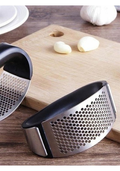 Paslanmaz Çelik Sarımsak Ezici Pratik Garlic Press Çelik Diğer