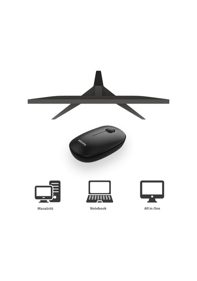Philips SPK7378 Kablosuz 1600DPI 3 Tuşlu Optik Sessiz Mouse