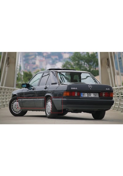 Mercedes W201 Pako Takımı - Mercedes 190 Kapı Pakoları -