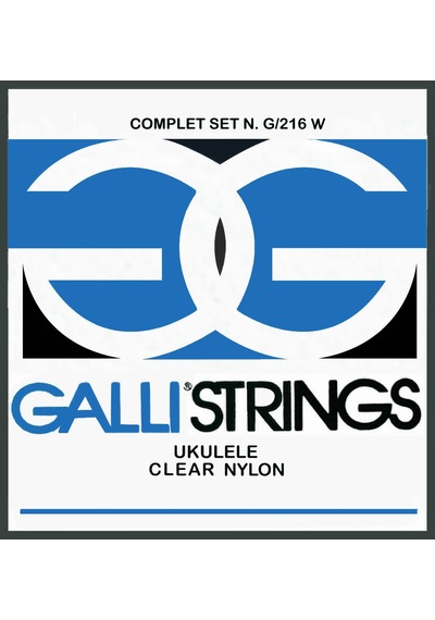 Galli G216W Şeffaf Nylon Profesyonel Ukulele Teli-İtalyan Üretim