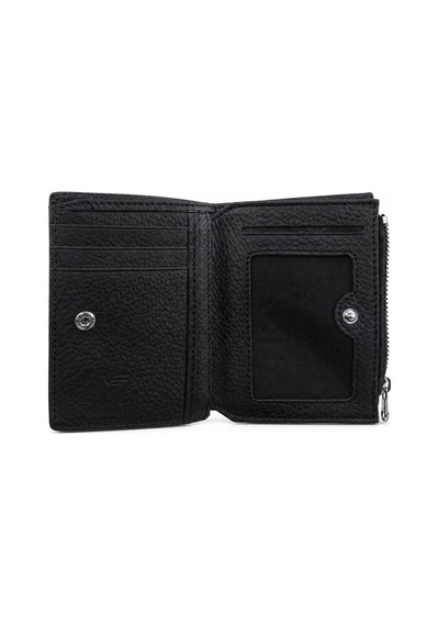 Alphaclub Bag Hakiki Deri Siyah Çok Bölmeli Erkek Cüzdanı