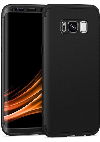 Ceponya Samsung Uyumlu Galaxy S8 Plus Kılıf Kamera Korumalı 360 Tam Koru