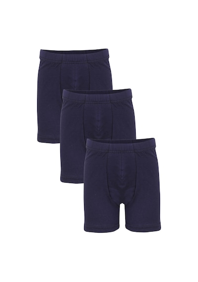 Akbeniz Erkek Çocuk 3'lü Lacivert Boxer Beyaz