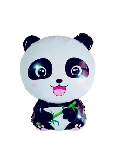 Sevimli Panda Temalı Folyo Balon