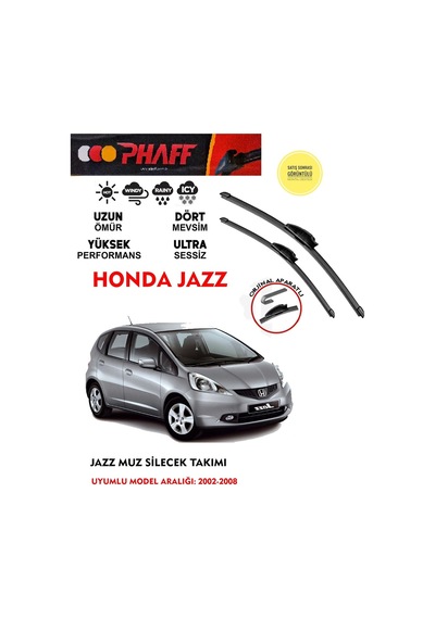 Honda Jazz Ön Silgeç Takımı 2006 Model Araca Özel Aparat