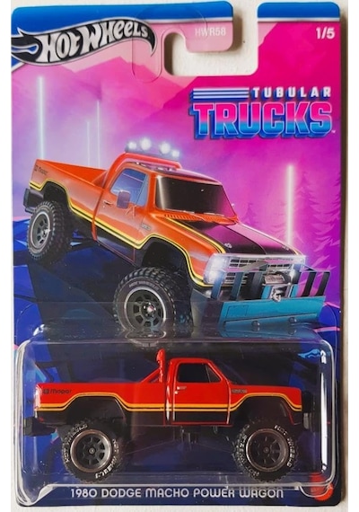 Temalı Arabalar Özel Seri Seri 1980 Dodge Macho Power Wagon Hrr95 Açık Bej