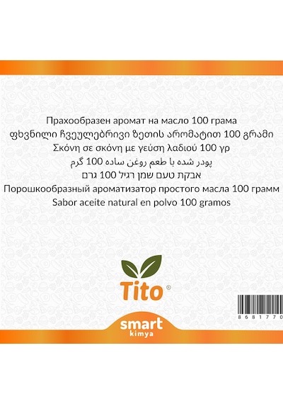 Toz Sade Yağ Aroması 100 G
